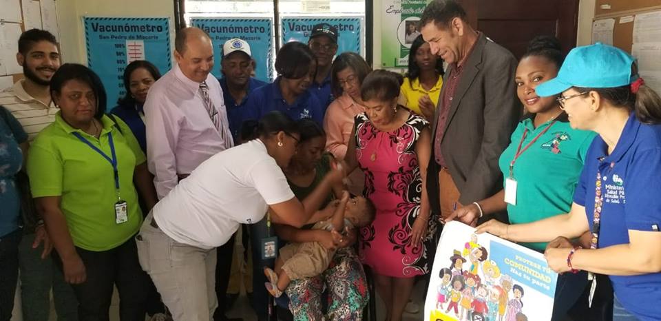 Read more about the article Inicia en San Pedro de Macorís, la Jornada de Vacunación en las Américas 2019