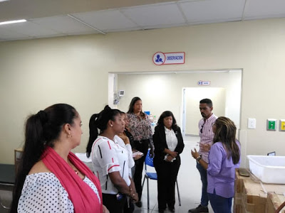 You are currently viewing Dra. Derca Reyes supervisa trabajos en hospital Francisco A. Gonzalvo de La Romana