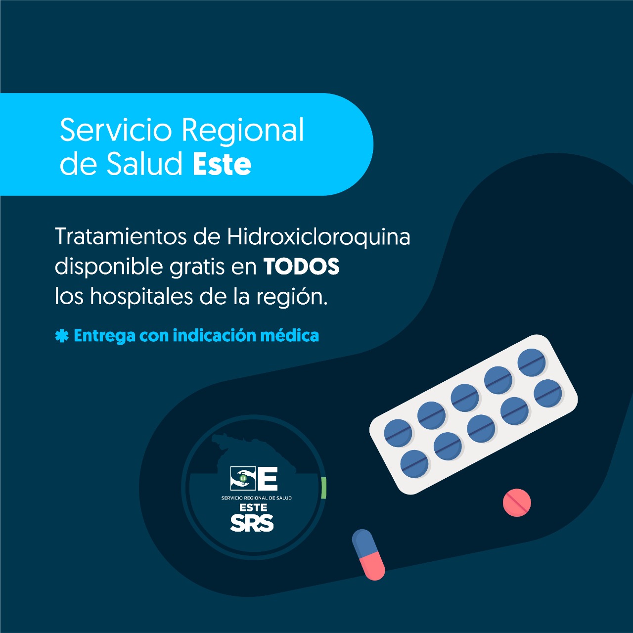 You are currently viewing SRS Este cuenta con Hidroxicloroquina en todos los hospitales