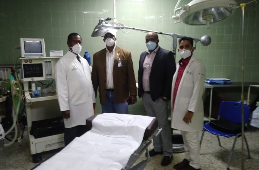 Director Regional de Salud hace levantamientos para la instalacion de Cuidados Intensivos.