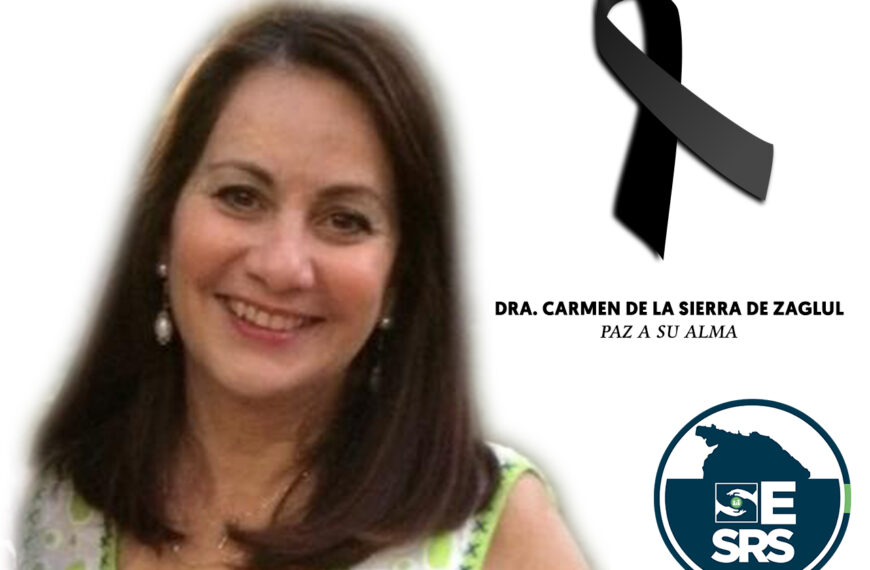 SRS Este expresa sus condolencias a los familiares de la Dra Carmen de la Sierra