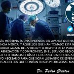 Dr. Pedro Claxton y el SRS Este felicitan a los Cirujanos en su dia
