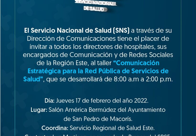 SRS Este organiza actividad con el objetivo de brindar mayor calidad en la interaccion con el público