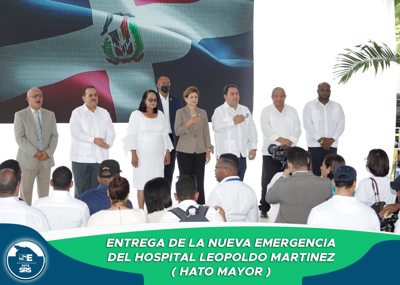 Read more about the article Presidencia de la Republica y SNS realizan entrega y remozamiento de  hospitales Hato Mayor, Consuelo y San Pedro de  Macorís.