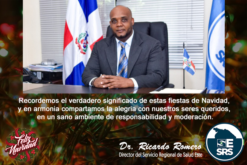 You are currently viewing Mensaje de Navidad del Dr. Ricardo Romero, Director del SRS-Este