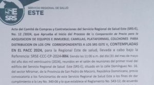 Read more about the article SRS Este inicia proceso de comparación de precios para adquisición de mobiliario