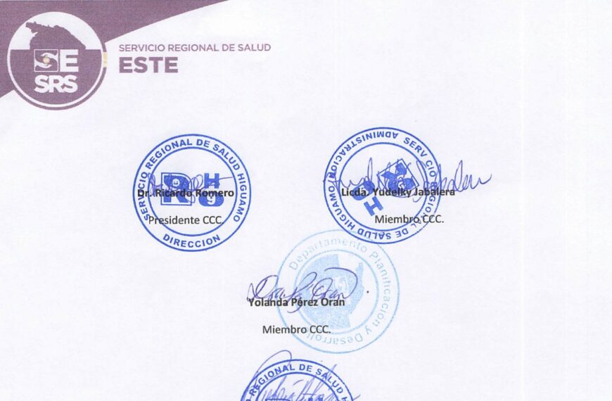 Acta de Inicio Equipos de Medicamentos