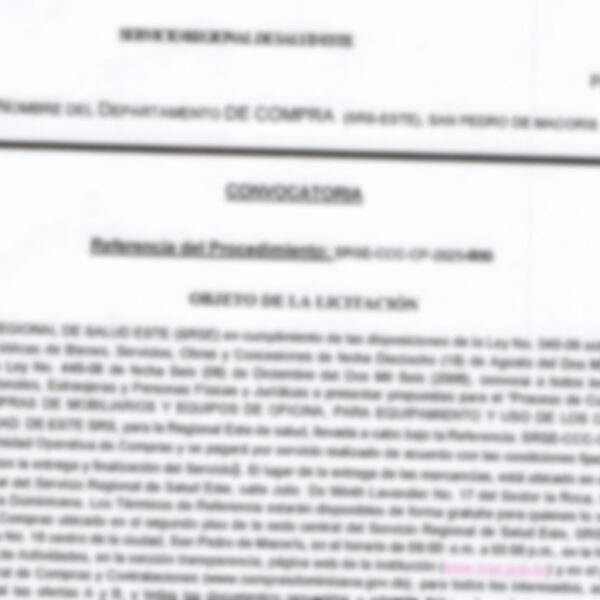 Convocatoria a Licitación 2025-0010